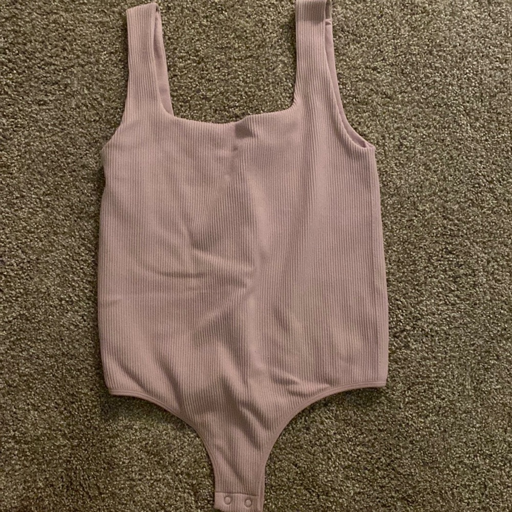 Lilac body suit from a boutique worn once